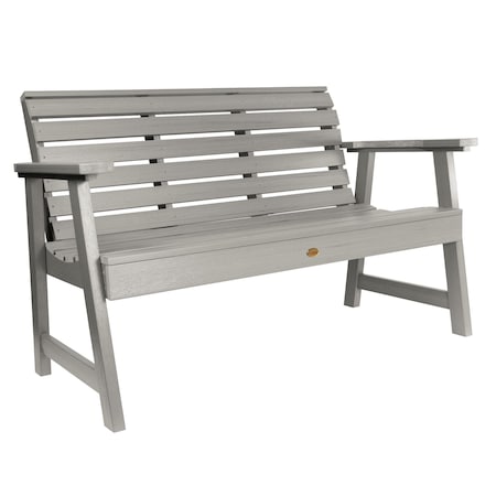Highwood Usa 4ft Weatherly Garden Bench Outdoor Furniture for Patio, Backyard, Garden AD-BENW4-HGR